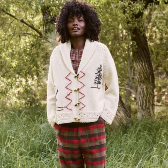 THE GREAT. Ski Lodge Cardigan, Size 1/Small - Picture 1 of 1